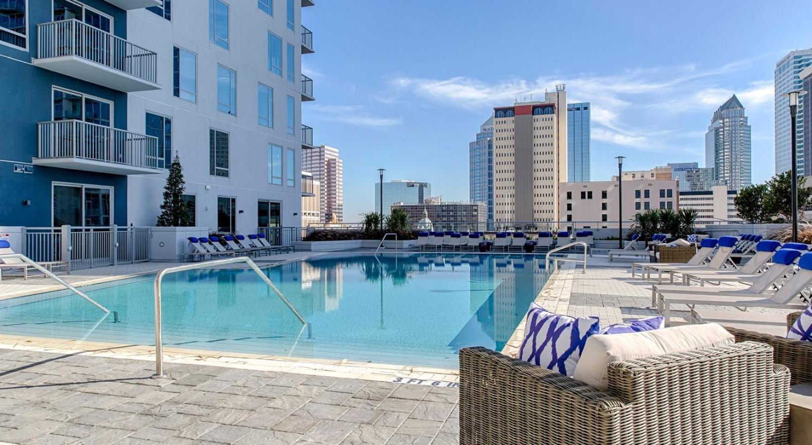 1Br Oasis In Downtown Tampa W Balcony & City Views エクステリア 写真